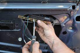 Car door lock mechanism repairs
