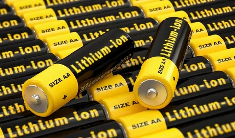 Lithium ion batterij